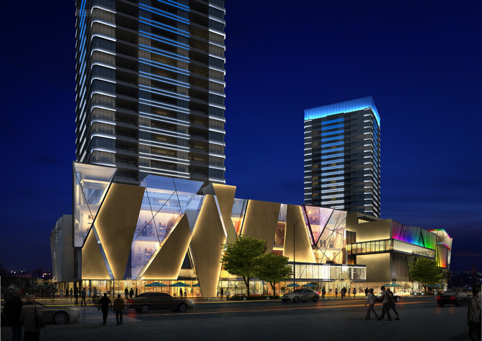 酒店楼体亮化 酒店楼体亮化